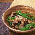 さとぴょん～修行中～'s cooksnap of when they made ご飯が進む‼豚ピーマンのにんにく醤油炒め.