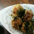 おじゃまじゃくし's cooksnap of when they made 簡単ヘルシー米粉たこ焼き(卵・小麦なし).