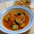 ななぐくん's cooksnap of when they made 夏野菜で♪シンプルなミネストローネ.