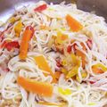 伊達こまち's cooksnap of when they made 素麺とあまり野菜でビーフン風炒め.