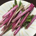 yurippii's cooksnap of when they made 簡単！赤水菜の浅漬け(酢生姜).