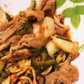 mominn's cooksnap of when they made 夏バテに＊ゴーヤのキムチ炒め。.