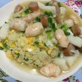 ♡たんたん♡'s cooksnap of when they made レンジで!ランチ♪あんかけチャーハン.