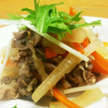 まりもＳＰ's cooksnap of when they made 豚肉＆大根＆人参のきんぴら風炒め♪.