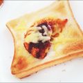 ママんま's cooksnap of when they made ボリュームあり♥マヨチーコロッケトースト.