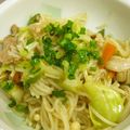 由芽15's cooksnap of when they made 簡単ランチ☆ごま油香るそうめんチャンプル.