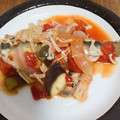 もも♡あんず's cooksnap of when they made 鰯の開きでトマト煮込み(無水鍋QC使用).