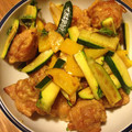 nizm's cooksnap of when they made 唐揚リメイク☆バジルソースで簡単.