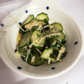 minami313's cooksnap of when they made 若芽と胡瓜と榎の酢の物.