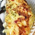 hanongirl's cooksnap of when they made 豆腐と長いものみそチーズグラタン.