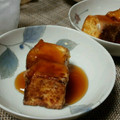 いかり家族's cooksnap of when they made 揚げ焼き豆腐.