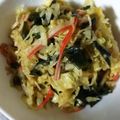 ＠ままちゃん's cooksnap of when they made ゴマ香る♪薄焼き卵入り和え物.