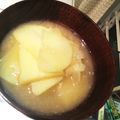 たなかno's cooksnap of when they made じゃが玉味噌汁.