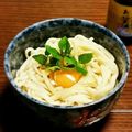 越後のさくらもち's cooksnap of when they made 簡単即席旨いTKU!(卵かけうどん).