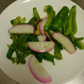 precious☆'s cooksnap of when they made おつまみに！ピーマンと蒲鉾のごま油炒め.