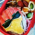 atsushiho's cooksnap of when they made ジュウオウ イーグル☆キャラ弁♪.