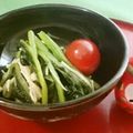 ｅｋ４'s cooksnap of when they made 弁当にあと一品♪ほうれん草のポン酢炒め.