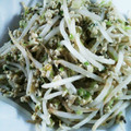 Jyohana's cooksnap of when they made ちっちゃいおかず・もやしと豆腐の炒め物.