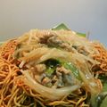 あゆみゆりらん's cooksnap of when they made 中華五目かた焼きそば.