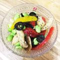 ykrykr's cooksnap of when they made 赤パプリカとエリンギのマリネ.
