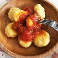 ニュー餅's cooksnap of when they made ムチッ♪おからnoニョッキ(マカロニ).
