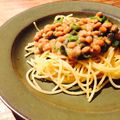 kaokaofood's cooksnap of when they made 激ウマ！とろねば☆納豆と蕨のスパゲティ.