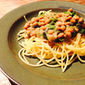 kaokaofood's cooksnap of when they made 激ウマ！とろねば☆納豆と蕨のスパゲティ.