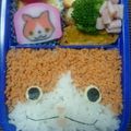 まゆゆゆゆゆゆたん's cooksnap of when they made 妖怪ウォッチ☆ジバニャン・キャラ弁・遠足.