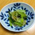 ボブキューブ's cooksnap of when they made ５分で完成☆小松菜ともやしの炒め物 節約.