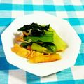 SP♪'s cooksnap of when they made 小松菜と油揚げのおひたし.