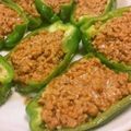 ありぷー's cooksnap of when they made パン粉卵不要！簡単♪ピーマンの肉詰め風♡.