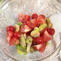 キャビィーママ's cooksnap of when they made そら豆とトマトのサラダ.