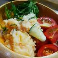 中島マリオ's cooksnap of when they made 簡単♪チーズたらもサラダ.