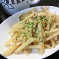 akie33's cooksnap of when they made エリンギとじゃがいもの金平.