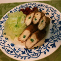 m_g66's cooksnap of when they made いんげんとチーズのささみロールカツ♪.