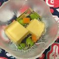 peanutsmi's cooksnap of when they made 涼！夏のおもてなし♡卵豆腐のゼリー寄せ.