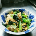 マコヨコ's cooksnap of when they made 妊娠中に♡小松菜おひたし釜揚げしらすのせ.