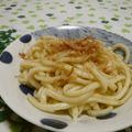 赤い電話's cooksnap of when they made 少しピリッと甘旨うどん.