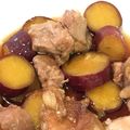 hiyoring2's cooksnap of when they made サツマイモと鶏肉の煮物.