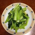 ちゃぎー's cooksnap of when they made 超簡単☆小松菜の炒め物.
