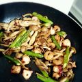 saoricoco's cooksnap of when they made 簡単！アスパラのシーフード旨味炒め.