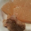 erumo11's cooksnap of when they made 豚バラ肉ブロックと大根の味噌煮込み.