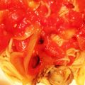 肉じゃがマヨネーズ's cooksnap of when they made あさりのスパゲティ（ボンゴレロッソ）.