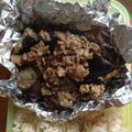 emi0015's cooksnap of when they made ご飯がすすむ！挽き肉とナスの甘辛煮.