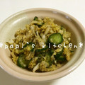 papikun's cooksnap of when they made 大量消費！胡瓜とキャベツのごま和え.