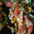 ★都萌★'s cooksnap of when they made 【お弁当】ウインナーとピーマンの卵炒め.