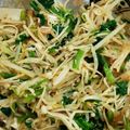 まゆえつ's cooksnap of when they made 小松菜ともやしの給食風ナムル.