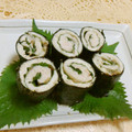 ゆきえまる's cooksnap of when they made ささみの梅しそ海苔巻き焼き.