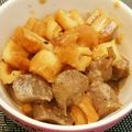 masya_71's cooksnap of when they made 竹輪とコンニャクの甘辛みそ炒め.