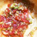 ありんこ☆★'s cooksnap of when they made 離乳食後期 トマトとインゲンのチーズ焼き.